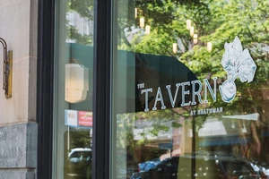Photo of The Tavern Restaurant window logo
