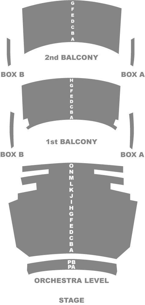 Newmark Theatre Seating Diagram