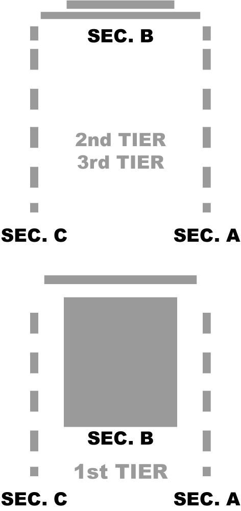 Winningstad Theatre Seating Diagram